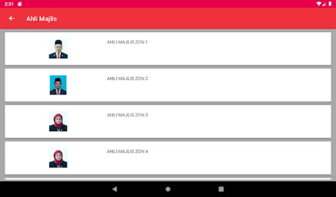 MPKUMobileV2.Android android App screenshot 3